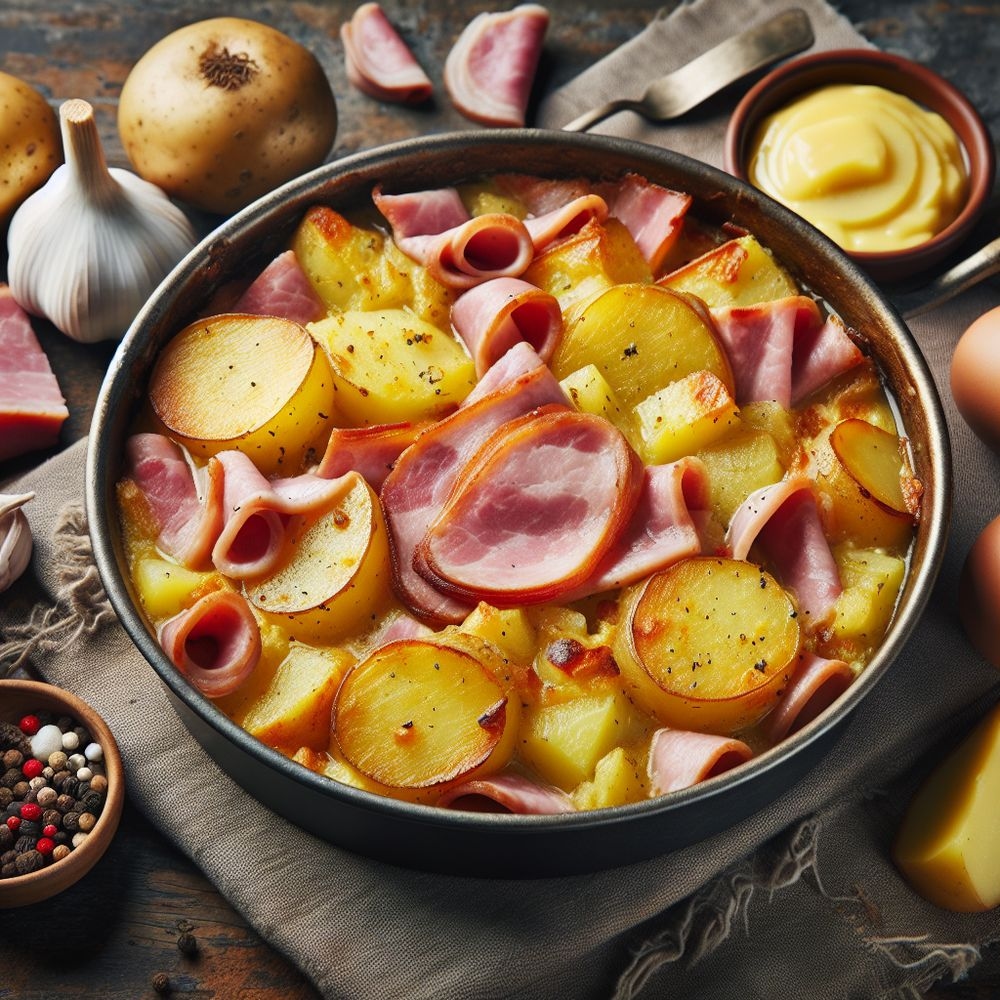 Ham and Potato Casserole