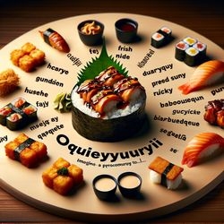 Øqueyyurî (Fried BBQ Sushi)