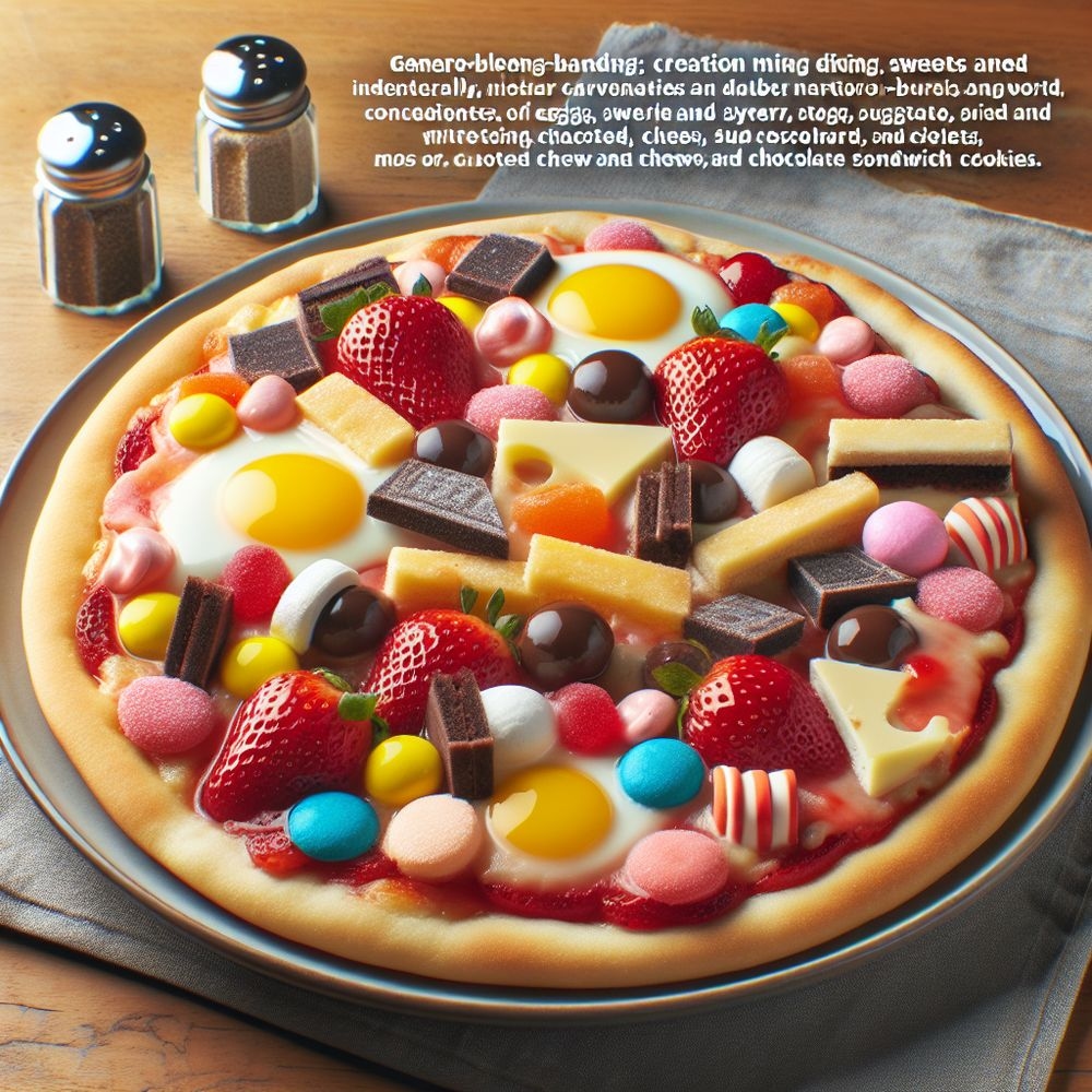 Sweet and Savory Strawberry Oreo™ Skittles™ Pizza