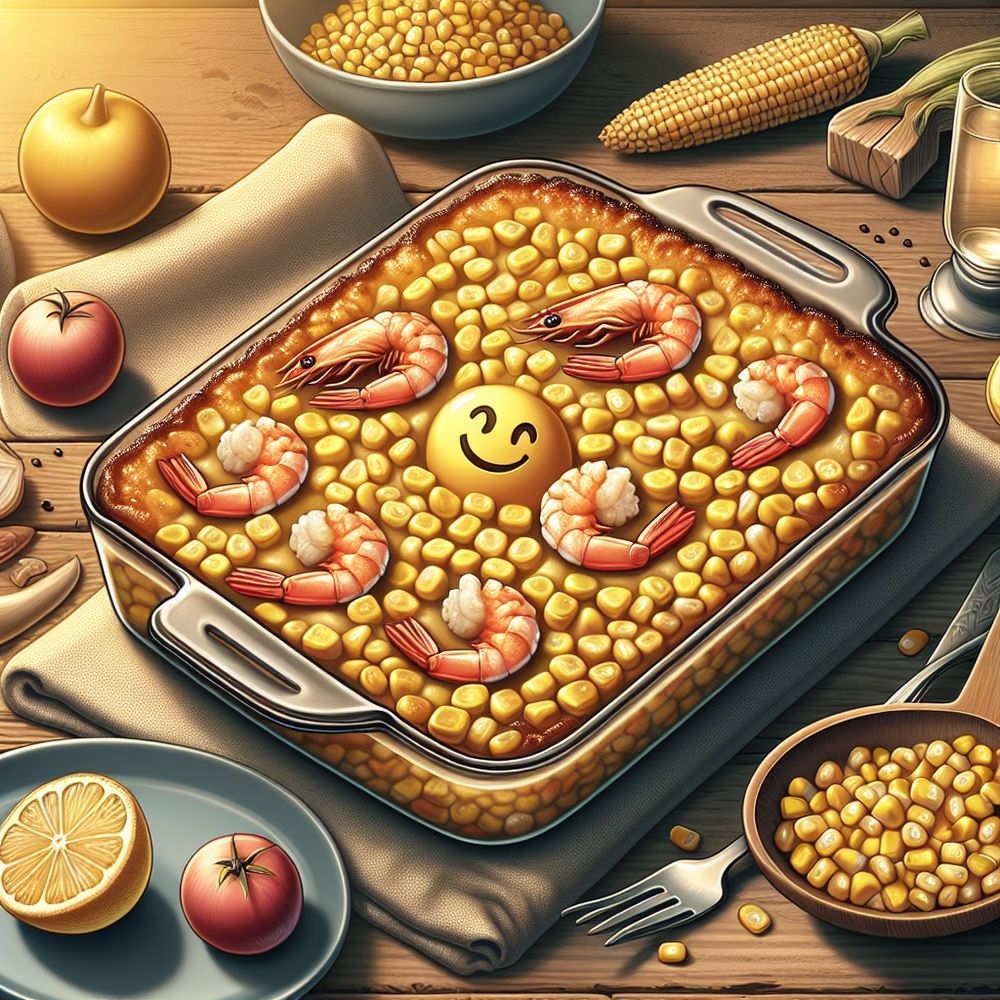 Baked Shrimp and Corn Casserole