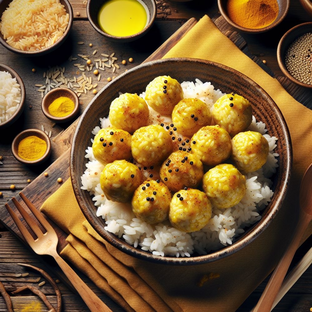 Mustard Rice Balls