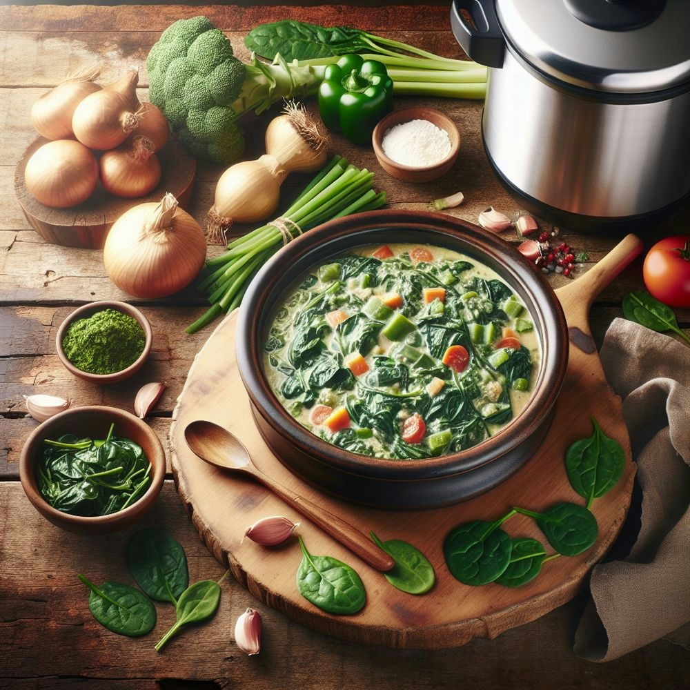 Quick and Nutritious Protein-Packed Spinach Stew