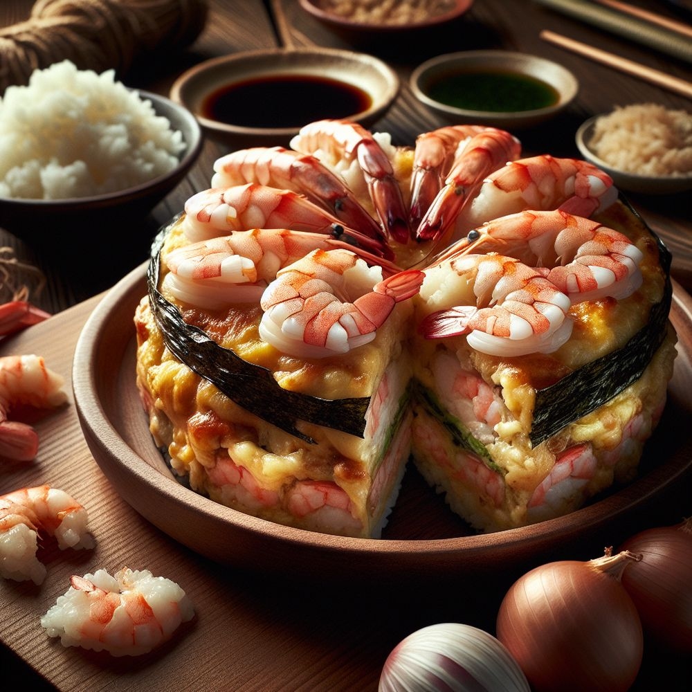 Shrimp Sushi Bake