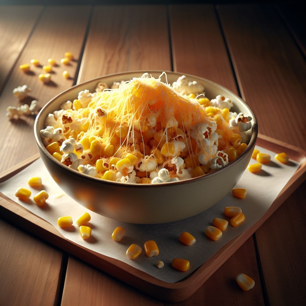 Cheesy Corn Popcorn Delight