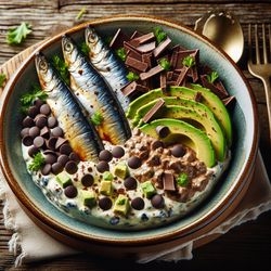 Mexican Sardine and Avocado Delight