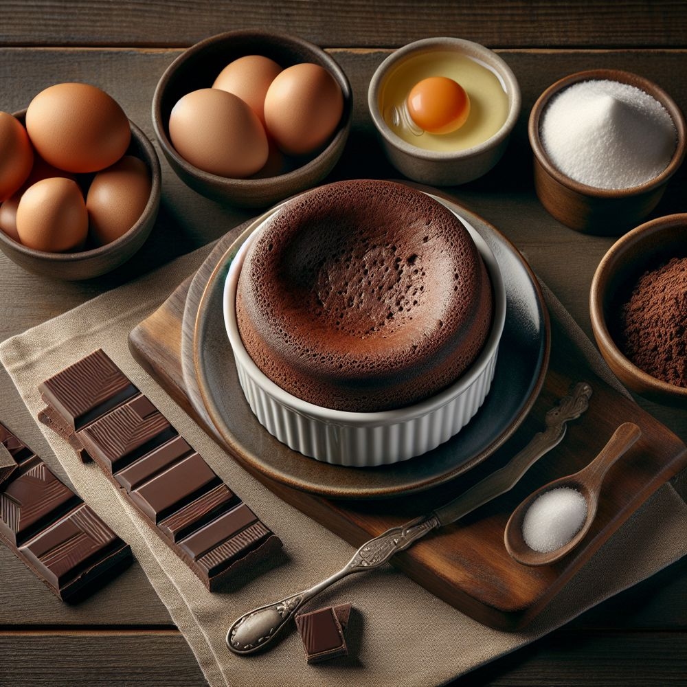 Decadent Chocolate Soufflé