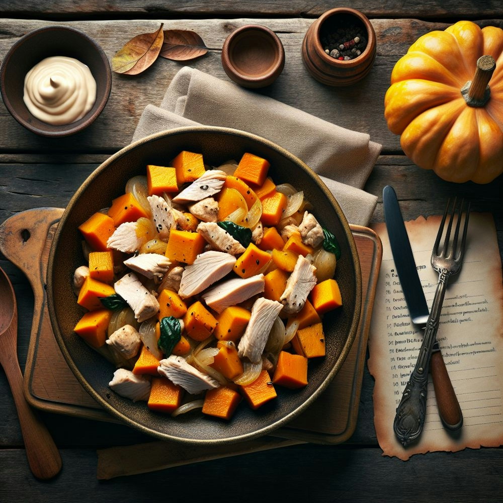 Healthy Turkey and Pumpkin Stir-Fry