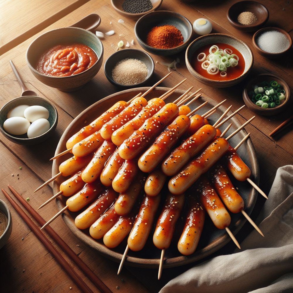 Tteokbokki on a Stick