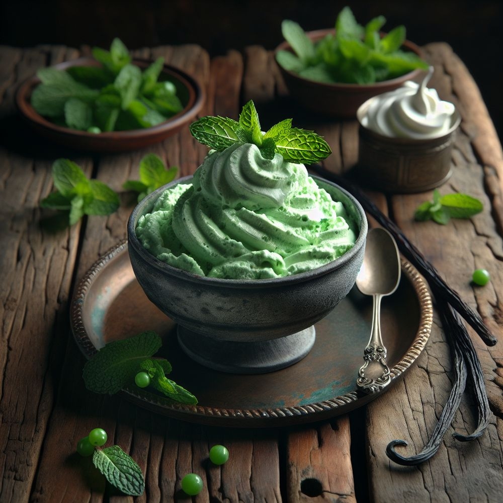 Fluffy Mint Ice Cream Soulatè