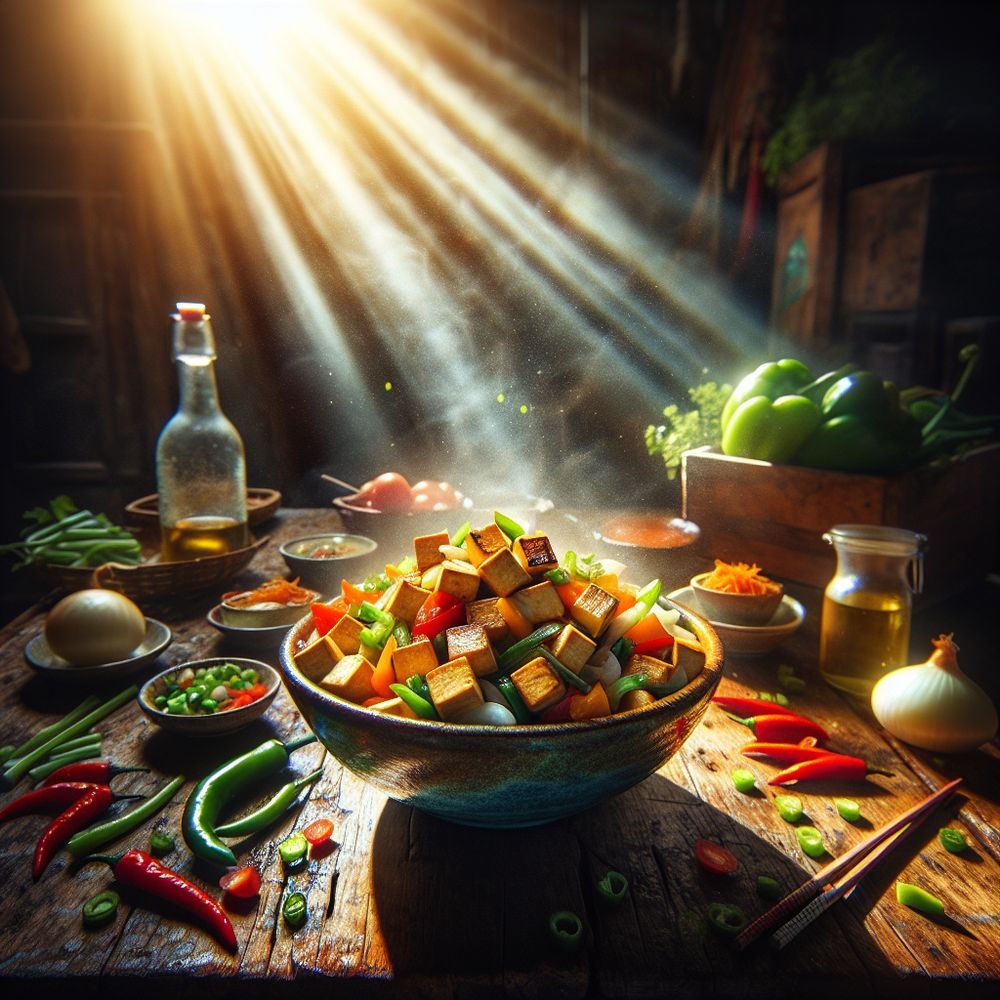 Tofu and Vegetable Stir-Fry