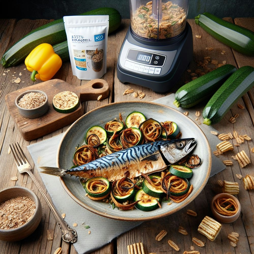 Bold and Flavorful Keto Mackerel with Zucchini