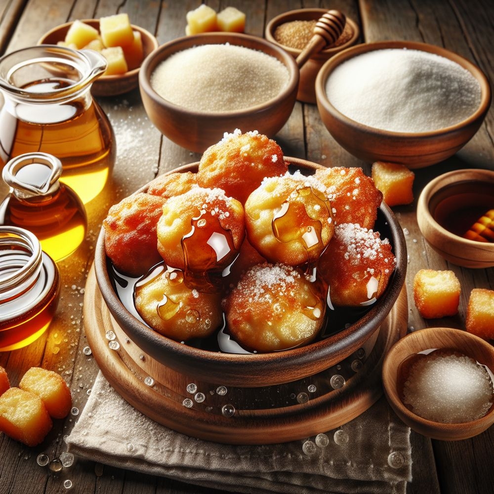 Yeast Syrup Fritters