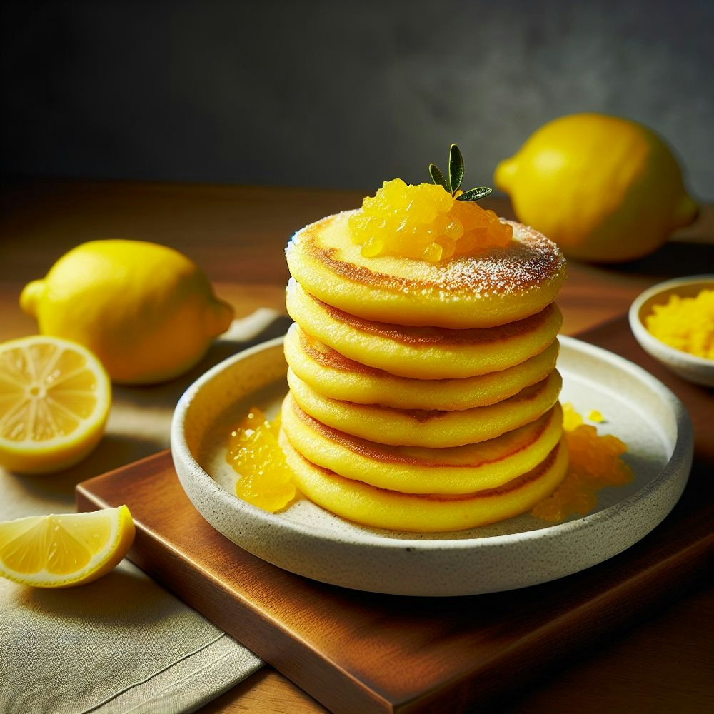 Bold and Flavorful Lemon Suncake Korean Fusion Delight