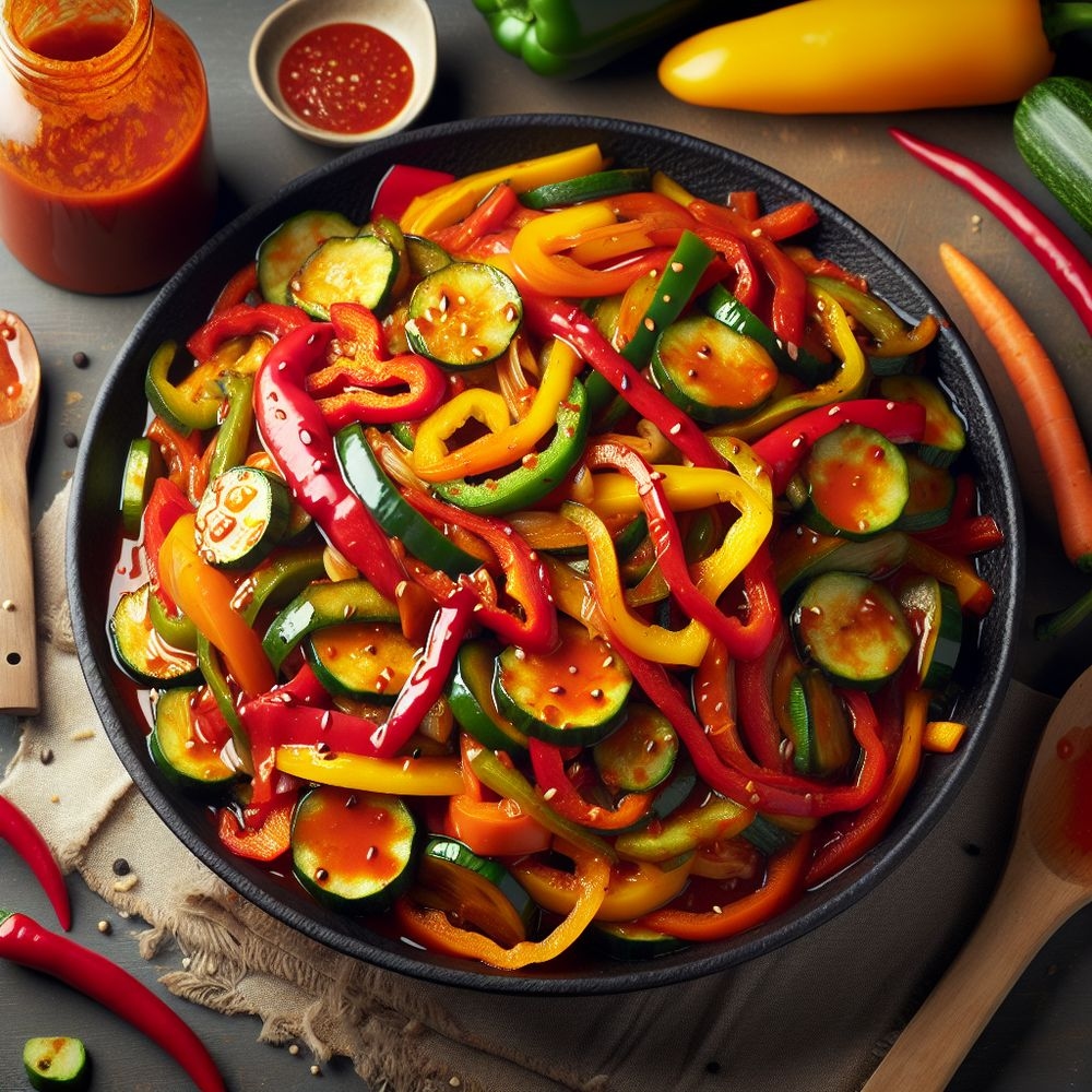 Spicy Veggie Stir-Fry