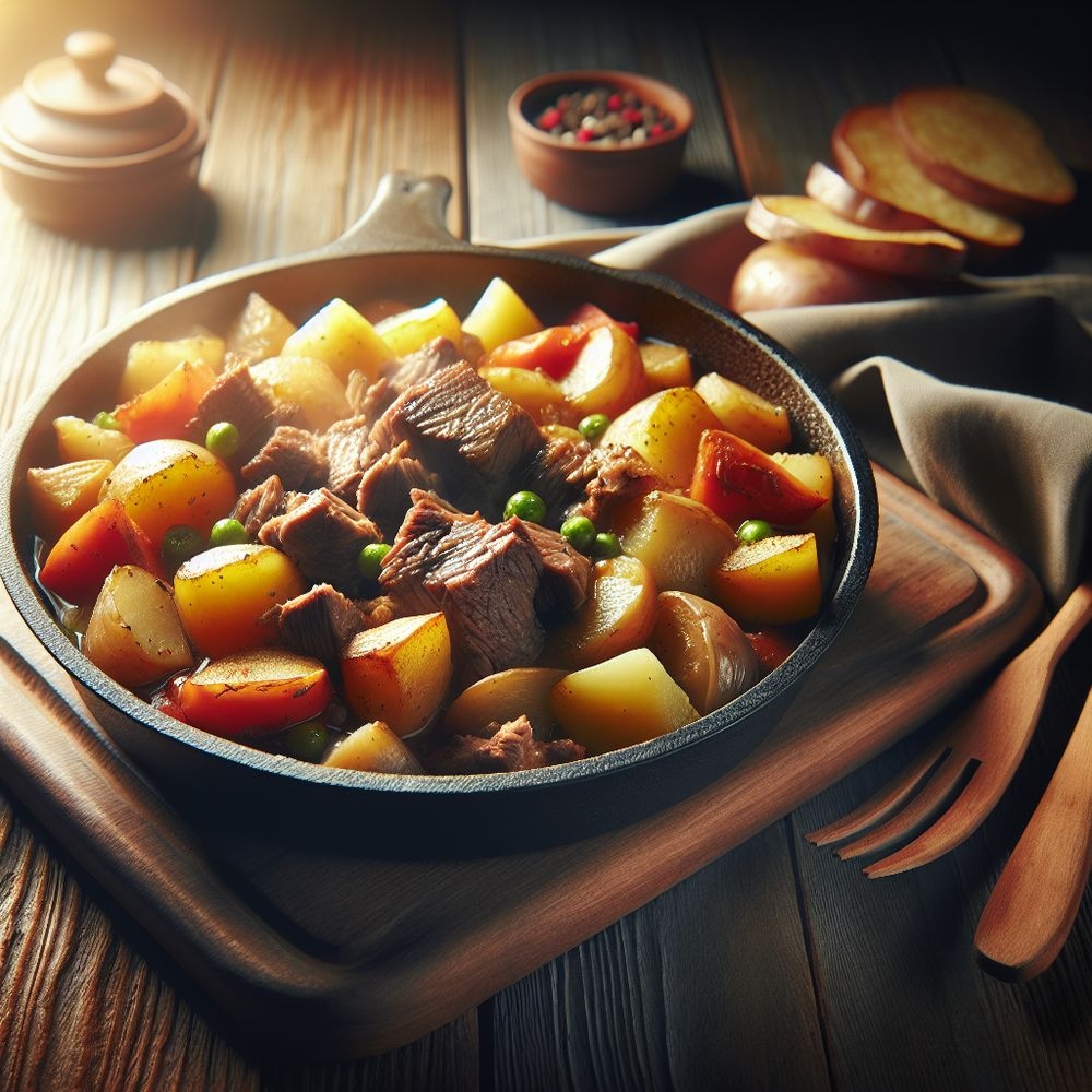 Pot Roast and Potato Skillet