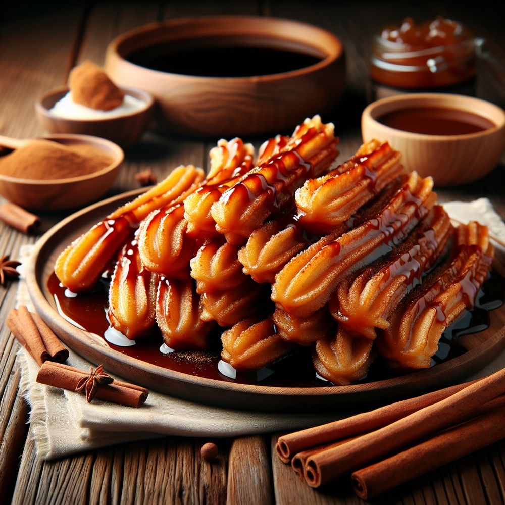 Teriyaki Cinnamon Churros