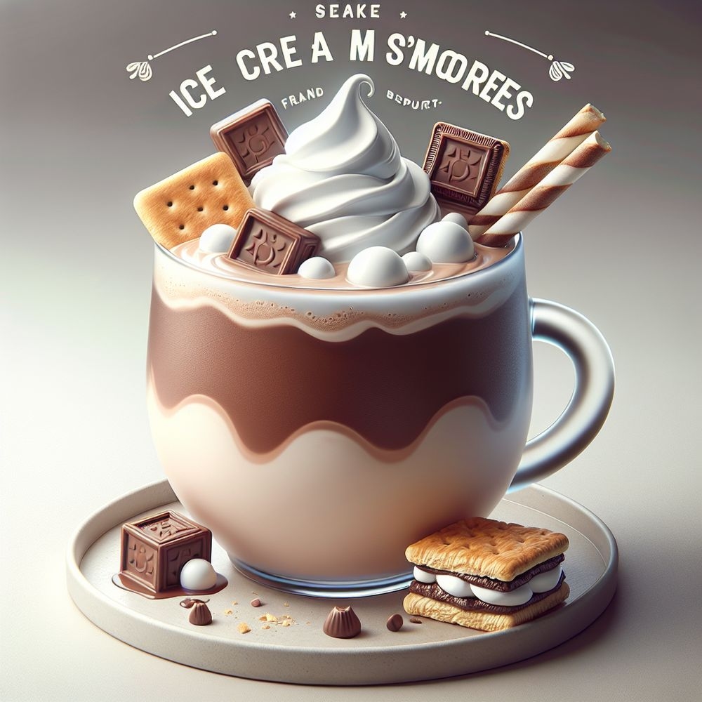 Ice Cream S'mores Milkshake