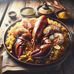 Lobster and Mustard Rice