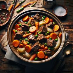 Slow Cooker Chinese Bison Stew