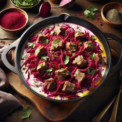 Beet and Coconut Milk Curry