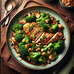 Sous Vide Chinese Chicken and Broccoli
