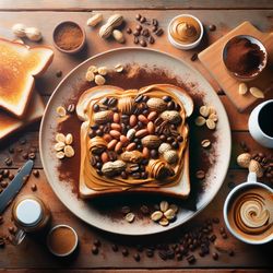 Peanut Butter Coffee Toast