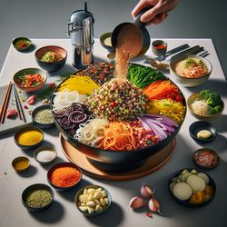 Korean Quinoa Bibimbap