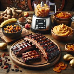 Bold and Flavorful Gluten-Free Ribs with Dried Fruit Potato Mash