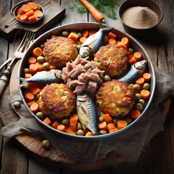 Gluten-Free Canned Fish and Carrot Fritters
