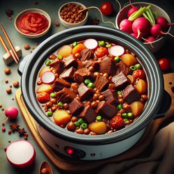 Slow Cooker Chinese Venison Stew