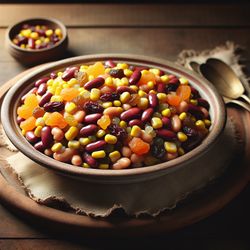 Low-Carb Kidney Bean and Corn Salad