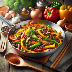 Easy Beef and Bell Pepper Stir Fry
