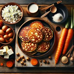 Bold and Flavorful Carrot Pancakes
