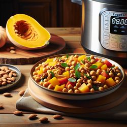 Instant Pot Chickpea and Squash Stew