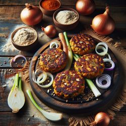 Bold and Fiery Keto Fennel and Onion Protein Patties